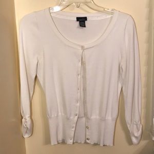 White Cardigan/Blouse